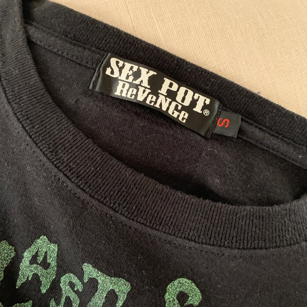 Harajuku brand Sex Pot Revenge T-Shirt with mouse print S - Picture 6 of 6
